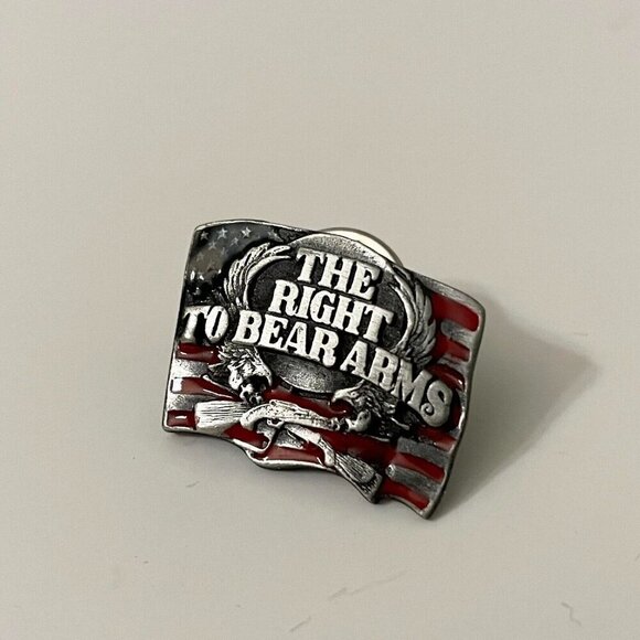 Vintage 1992 The Right To Bear Arms Pin Siskiyou - Picture 9 of 10